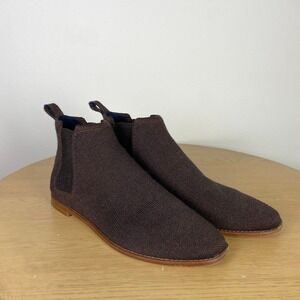 Rothy's Merino Wool Chelsea Ankle Boots Women's 7.5 Comfort Business Casual